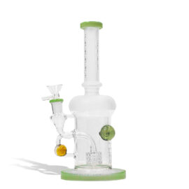 9 Inch Water Pipe with Honey Comb Perc and 14mm Funnel Bowl
