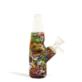 Bottle Shaped Silicone Water Pipe with Custom Designs
