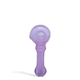 4 inch Glow in the Dark Hand Pipe with Flat Mouthpiece