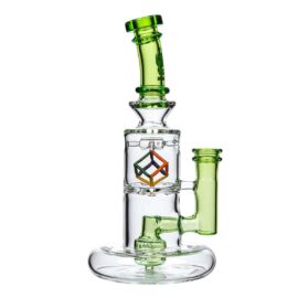 Hypercube Kinetic Spinning Cube Glass Rig