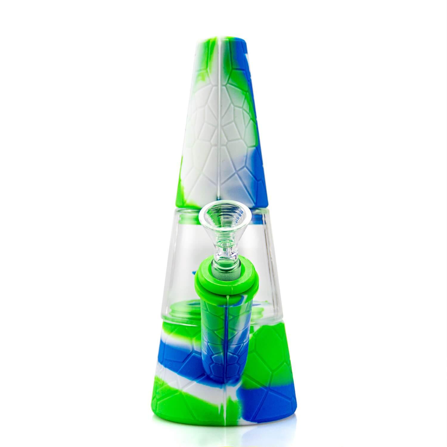 fountain-silicone-glass-bong-blue-green-white-front.jpg?v=1763628414
