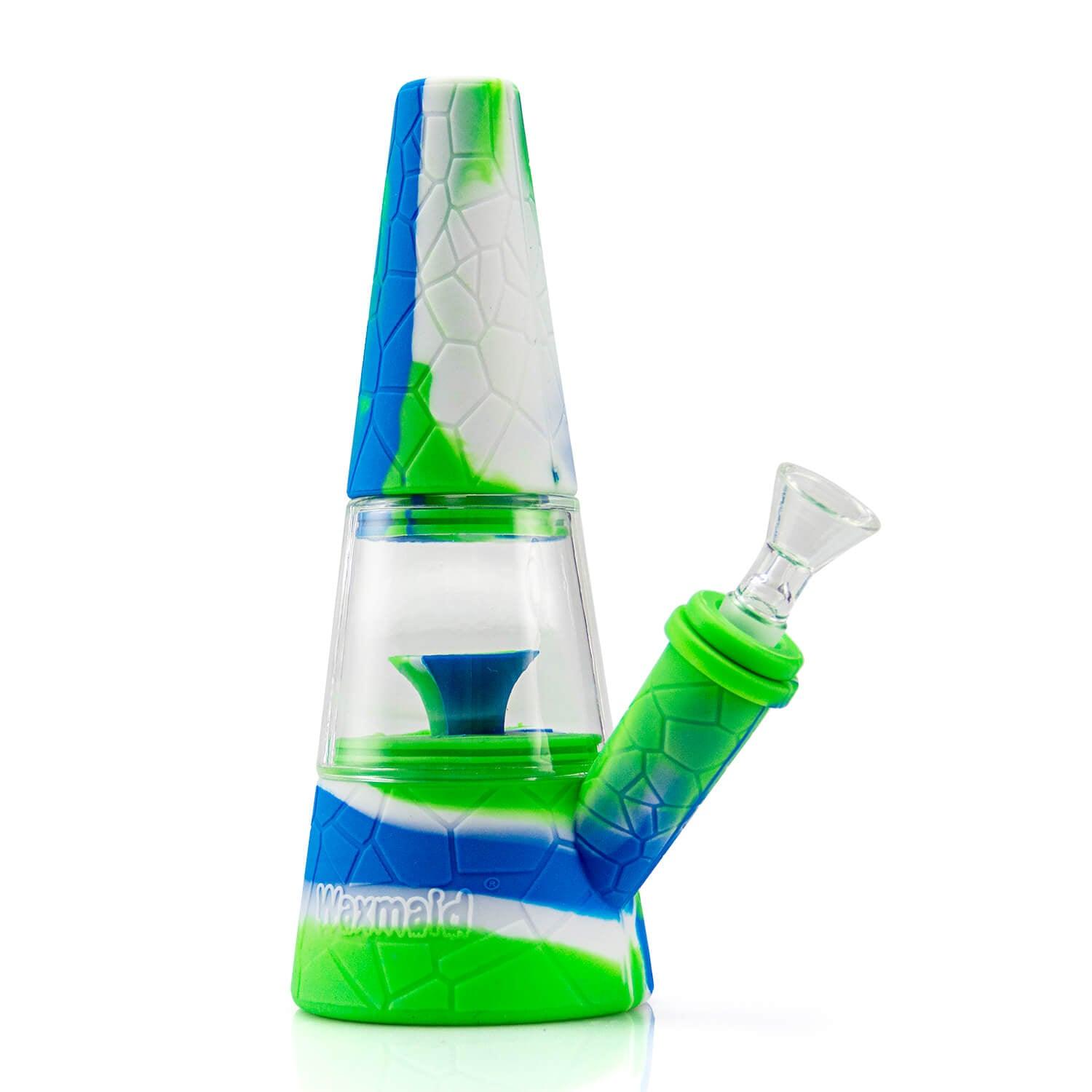 fountain-silicone-glass-bong-blue-green-white.jpg?v=1763628204